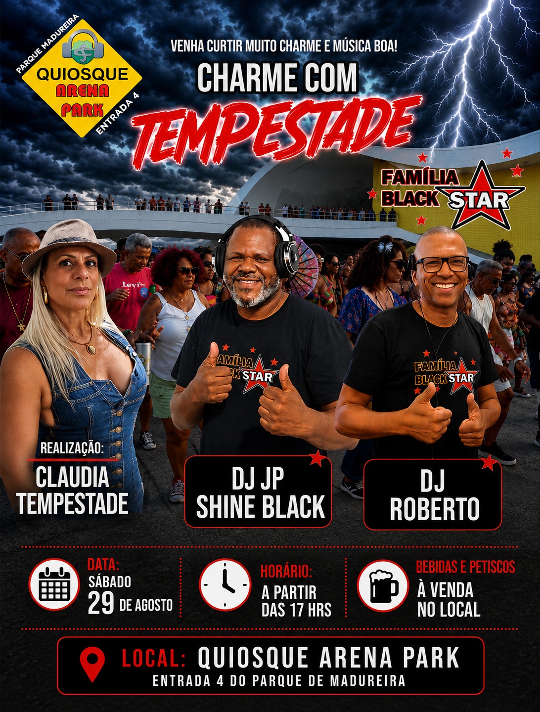 CHARME COM TEMPESTADE / FAMÍLIA BLACK